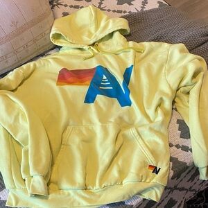 Neon yellow Aviator Nation